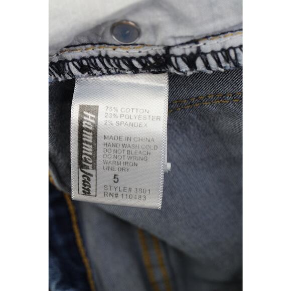 Hammer jeans distressed high rise skinny jeans womens 5 normcore casual basic - Picture 4 of 6